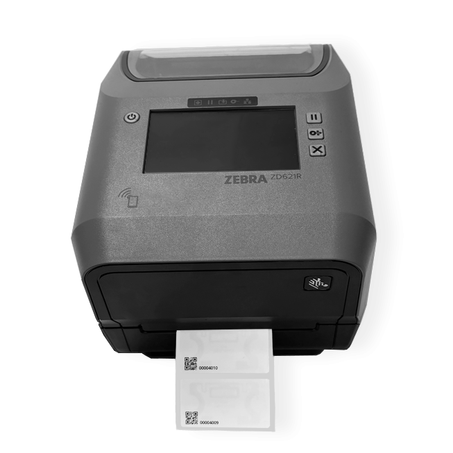 Étiquette RFID UHF toute surface dans l'imprimante