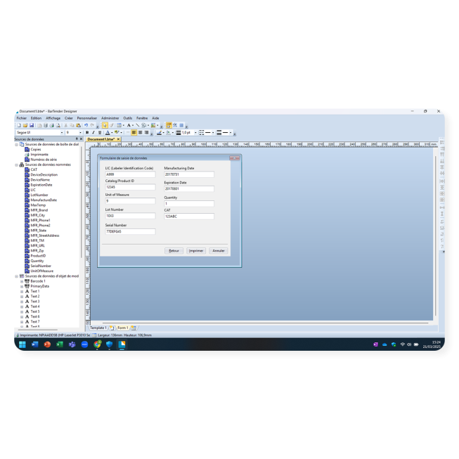 Bartender Starter/Professional Editions - Barcode & RFID Label Printing Software - 3 Bartender Starter/Professional Editions - Barcode & RFID Label Printing Software - 3