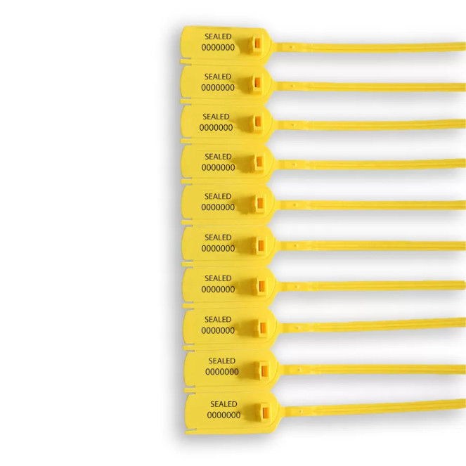 Scellé de Sécurité Zeus en Plastique Ultra-Résistant - Serrage Progressif