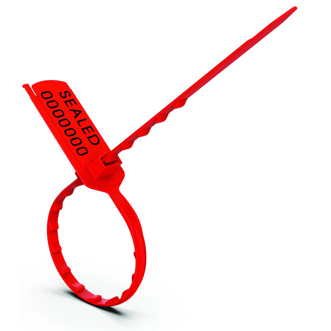 Zeus Ultra-Resistant Plastic Security Seal - Progressive Tightening