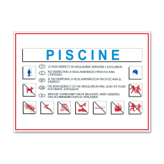Consigne plein air "consigne règlement piscine"