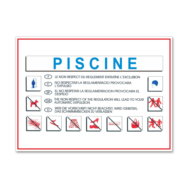 Pool Rules: Non-Compliance with Regulations Expulsion