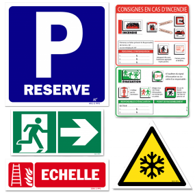 Panneaux de sécurité pour votre zone de travail