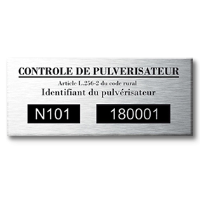 Numbered labels