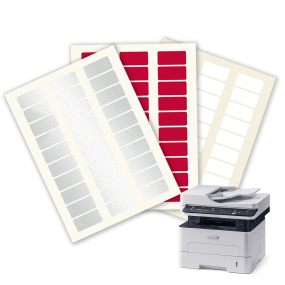 Labels sheets to print with laser printer - SBE Direct