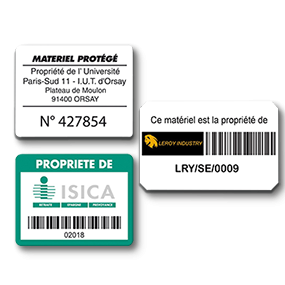 Tamper Proof Asset Tags