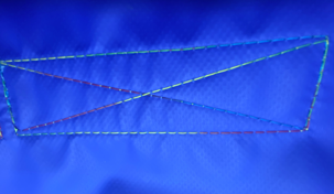 reliure sur les coutures interne