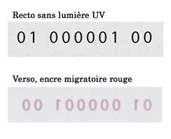 secure paper sequential number