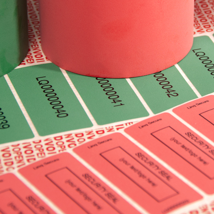 Anti-fraud adhesive-seal