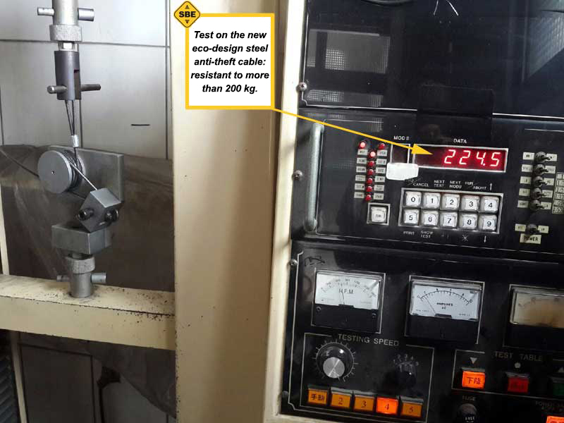 Test machine sur cable antivol éco kit-complet-antivol-acier-eco-fixation-ordinateur-cable-sécurité