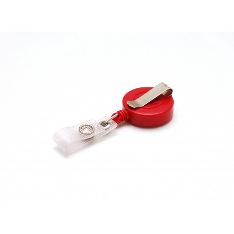 enrouleur porte badge attache ceinture