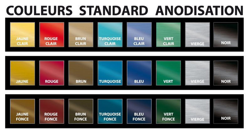 couleurs-standard-anodisation-etiquette aluminium-3M-rigide