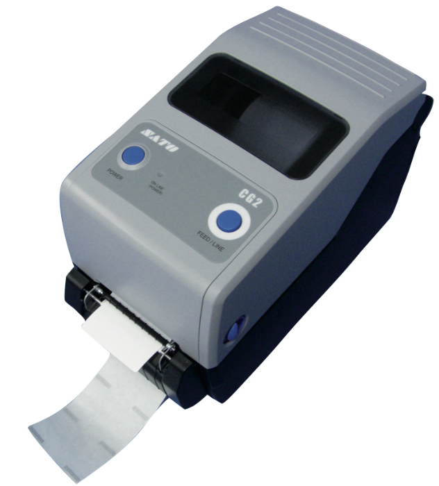 Distributeur imprimante transfert thermique SATO CG2 distributeur-imprimante-transfert-thermique-sato-cg2