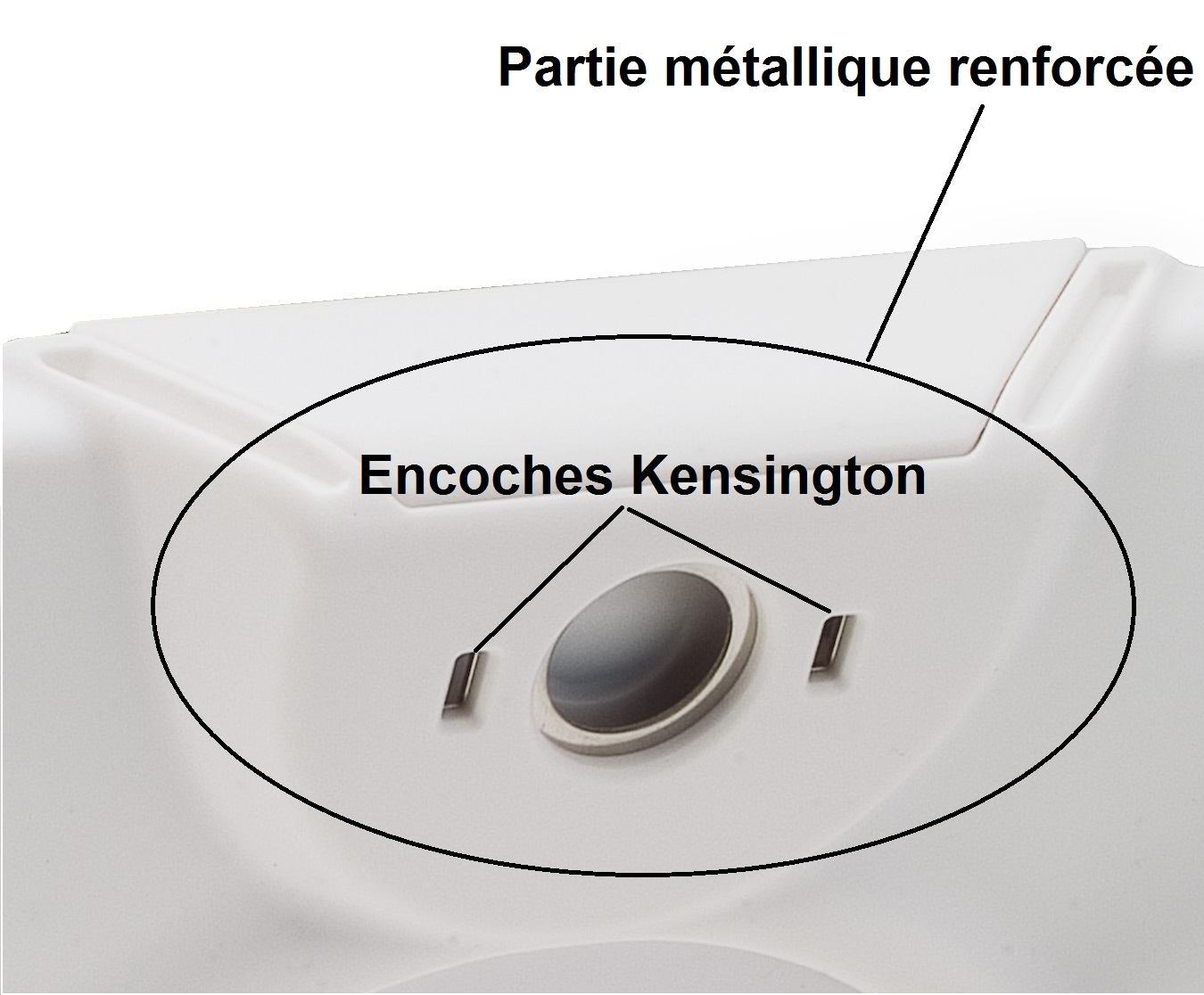 antivol-ipad-encoches-kensington-tablette