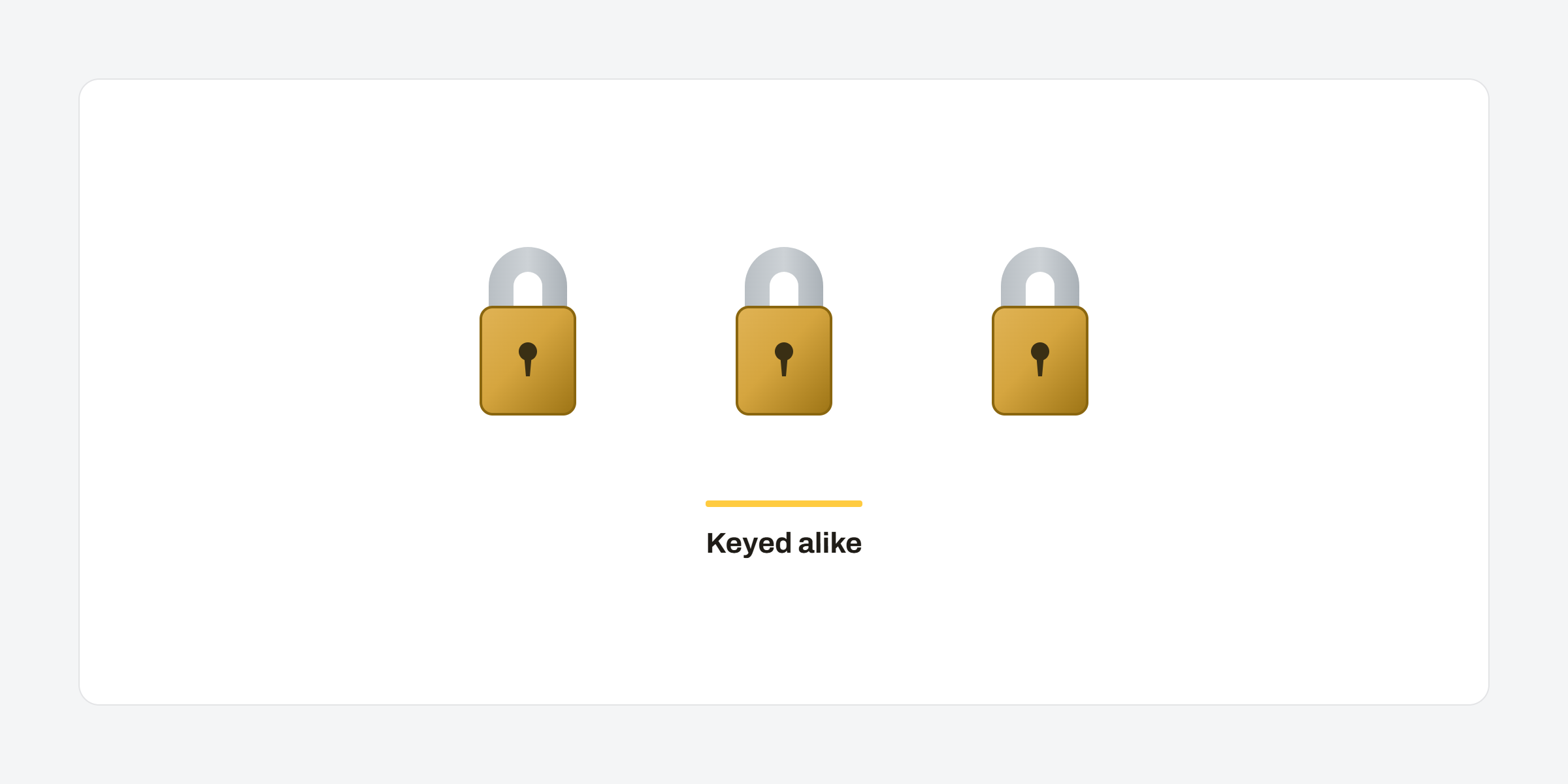 MAGNO 30 mm keyed-alike padlocks