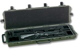 example of foam machining for firearms