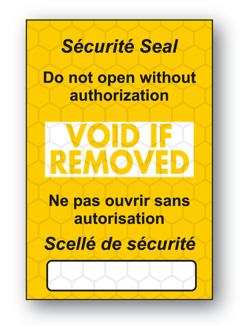 scellé-sécurité-personnalisé