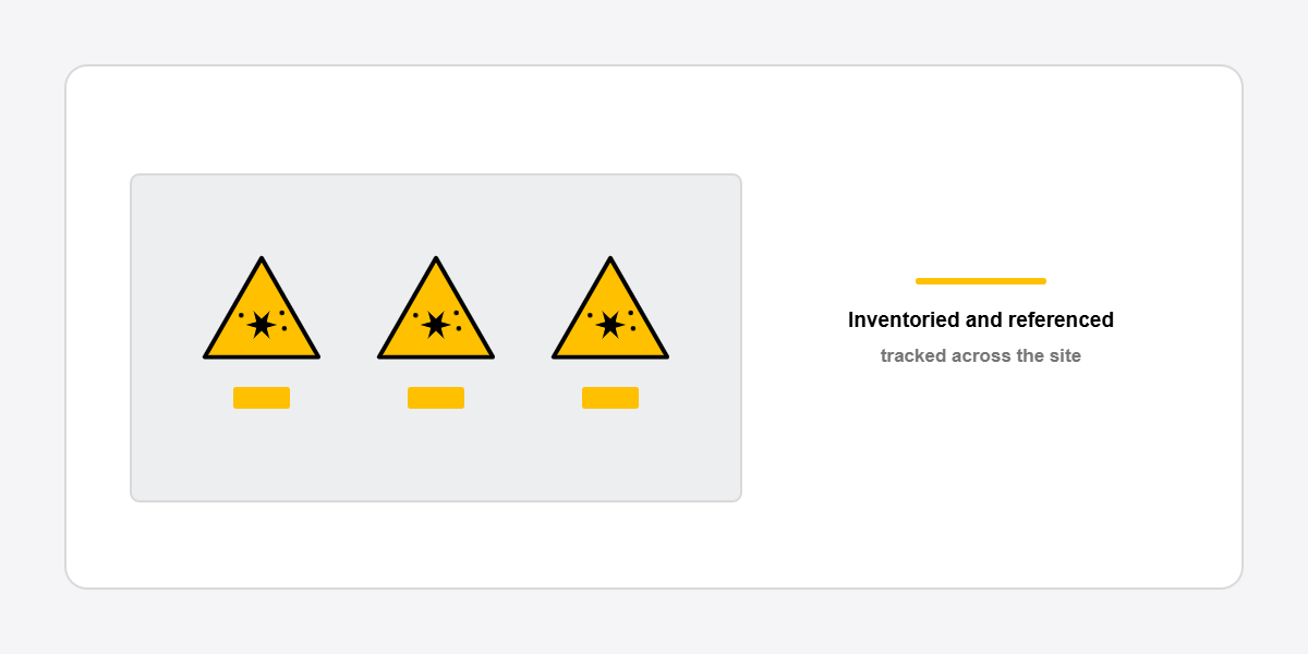 ATEX inventory diagram