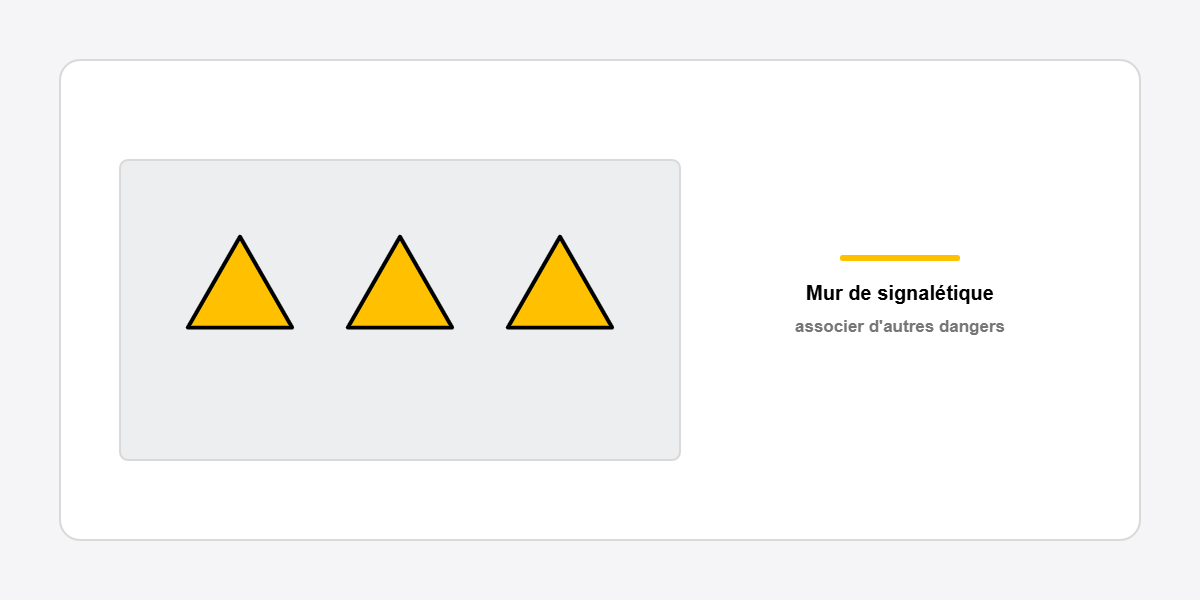 signalétique de sécurité matières explosives sur site