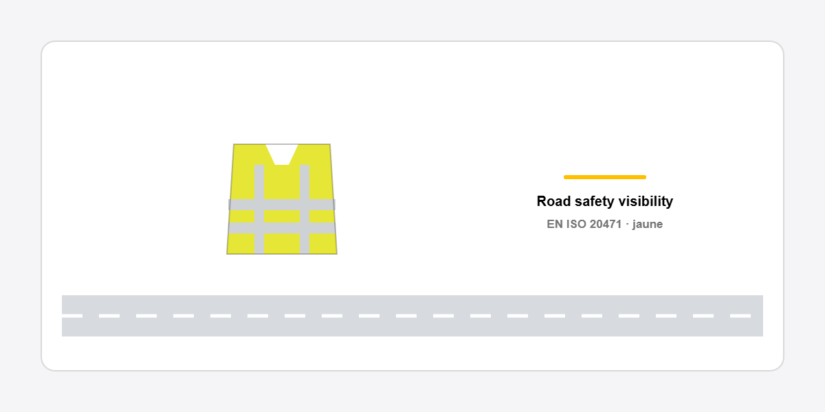 Yellow Vests diagram road