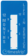 Timestrip Time Indicator months