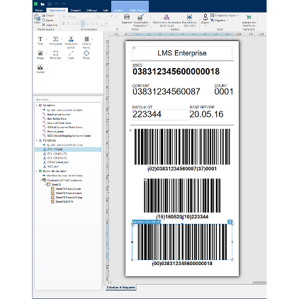 logiciel nicelabel interface logiciel nicelabel