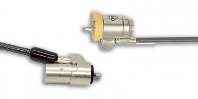 What is the difference between a Kensington and Dell security cable?