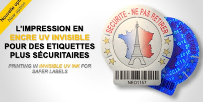 NEW: UV printing on our synthetic labels
