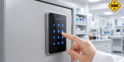 Comment ouvrir un coffre-fort à code électronique  ?