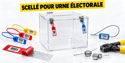 Security seal for a ballot box: protecting election equipment and safeguarding a transparent count