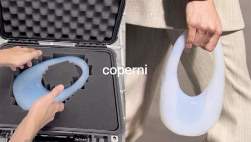 Find out how Coperni protected its bag with a secure carrying case
