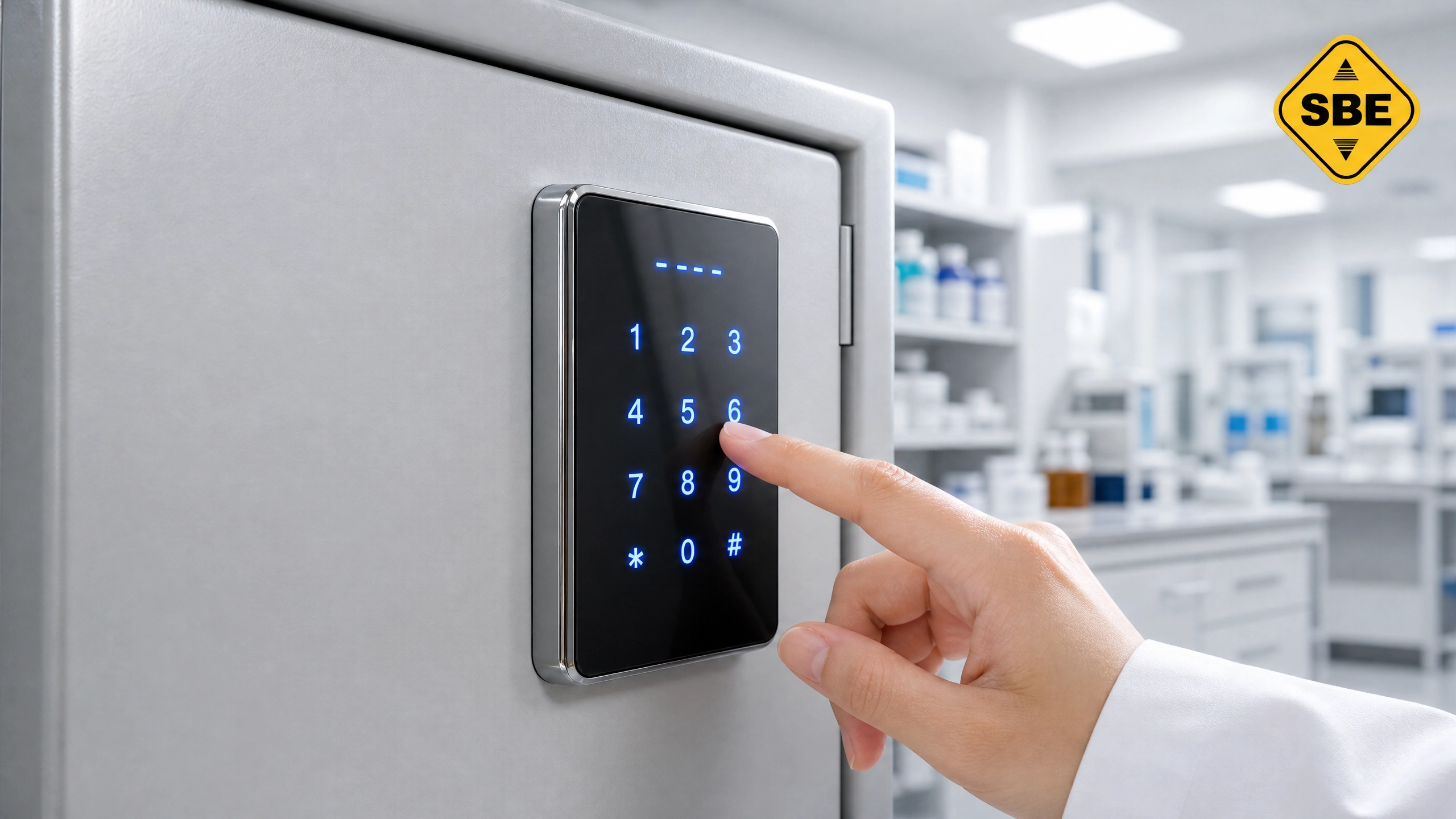 Comment ouvrir un coffre-fort à code électronique  ?